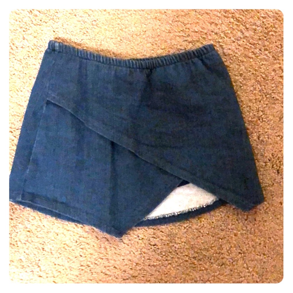Gab & Kate Denim Envelope Skort
